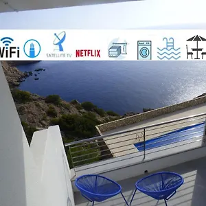  Appartement Icaros 4-appartement Avec Terrasse, Grande Piscine Et Parking, En Surplomb De